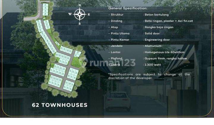 Rumah Dengan Arsitek Nusantara Berkualitas 15 Menit St. Depok Baru 9