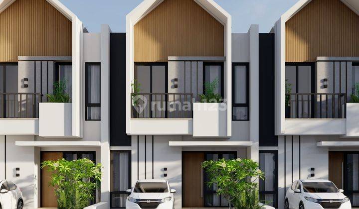 Rumah 2 Lt Scandinavian Premium 600 Jutaan 15 Menit St. Depok Lama 1