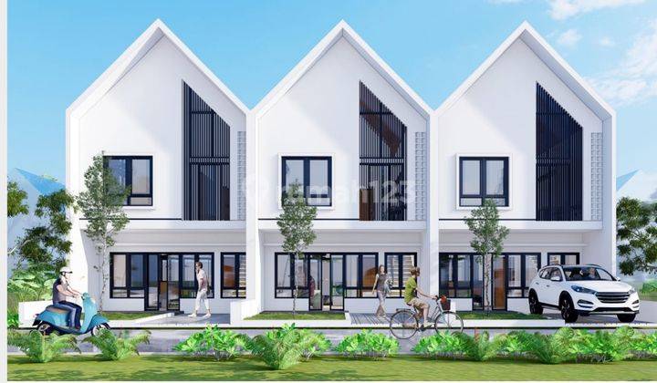 Rumah 1 Dan 2 Lantai Murah Dekat Tol Sawangan 20 Menit St. Depok Lama 12