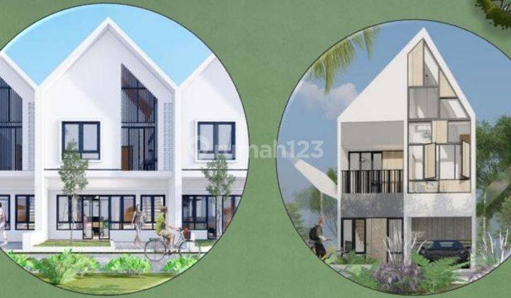 Rumah 1 Dan 2 Lantai Murah Dekat Tol Sawangan 20 Menit St. Depok Lama 16
