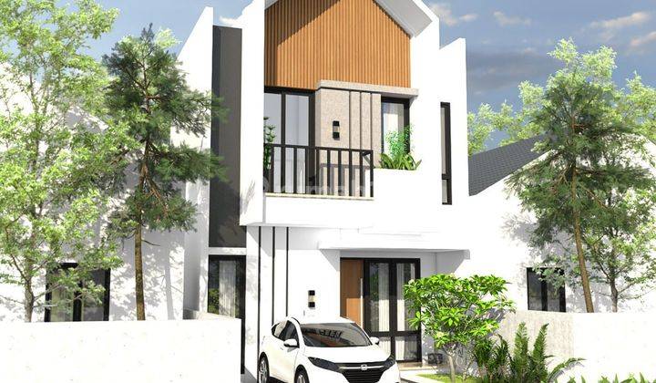 Rumah 2 Lt Scandinavian Premium 600 Jutaan 15 Menit St. Depok Lama 1