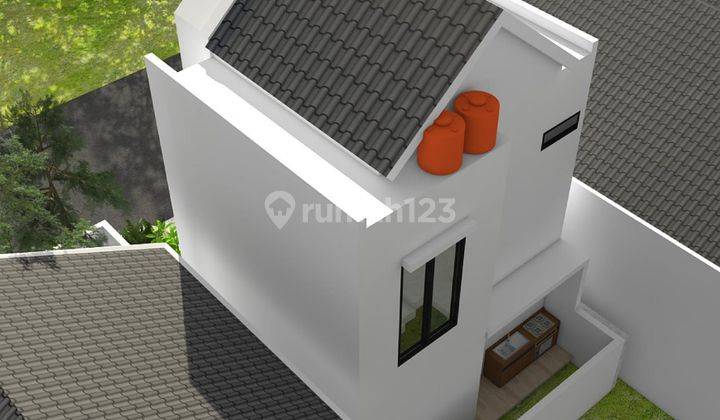 Rumah 2 Lt Scandinavian Premium 600 Jutaan 15 Menit St. Depok Lama 20