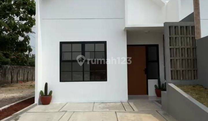 Rumah Scandinavian Ready 7 menit Stasiun Depok Lama Harga Murah Free All In 1