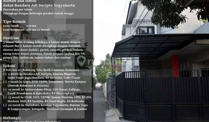 Rumah Bagus Dekat Bandara Adisucipto Dan Transmart Mall Jogja 2