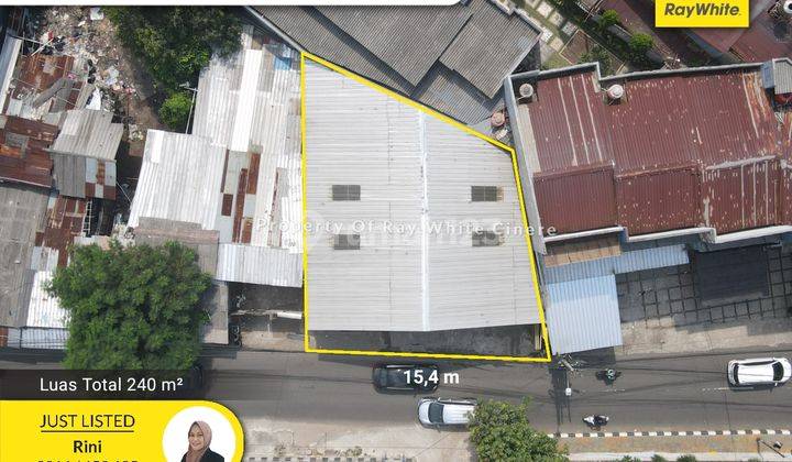 Cirendeu, Tanah Kavling atau tempat usaha di pinggir jalan raya akses dua arah 1