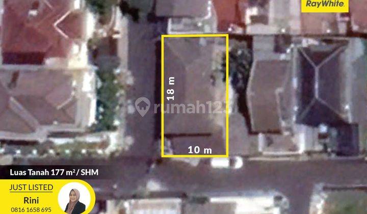 Cipete Mpr Luas 177 Rumah Kokoh Hoek Layout Plong  2