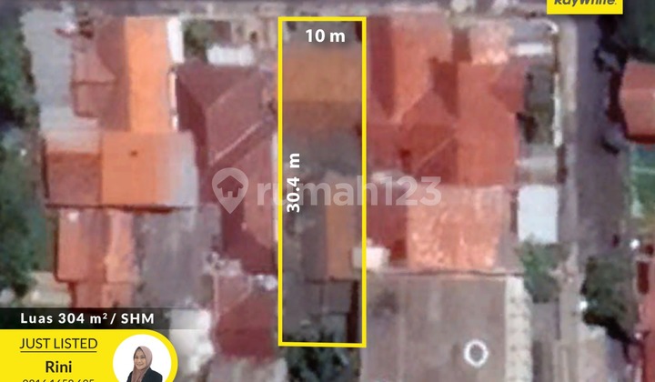 Cipete Luas 304 Hitung Tanah Dimensi 10x30