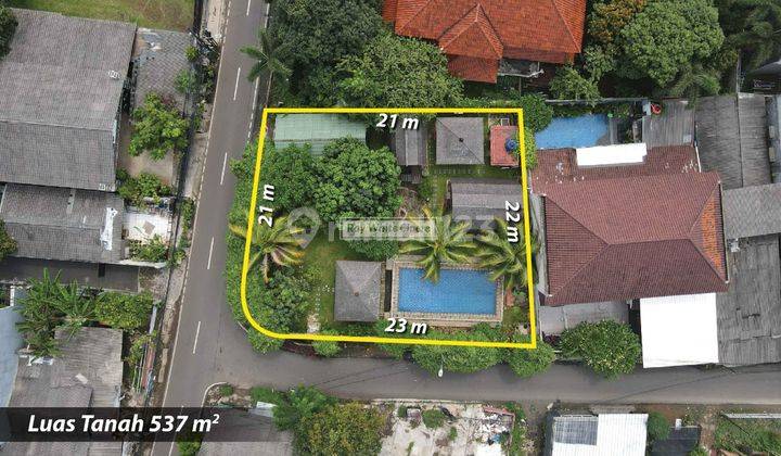 Jagakarsa Rumah Villa Hitung Tanah Luas 600 Hoek 1