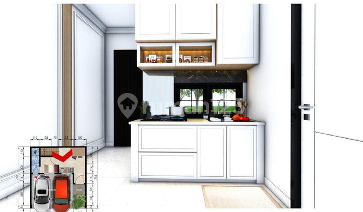 Cilandak Rumah Brand New 3 Lantai Dekat ke Citos 2