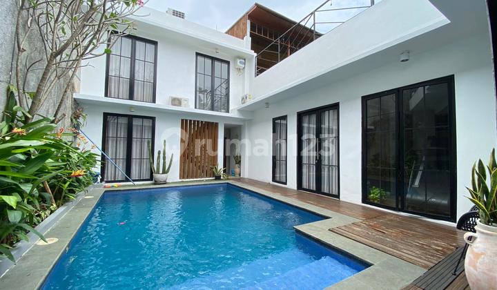 Cinere Block A Area 550 House Private Swimming Pool Complex Front Cinmal