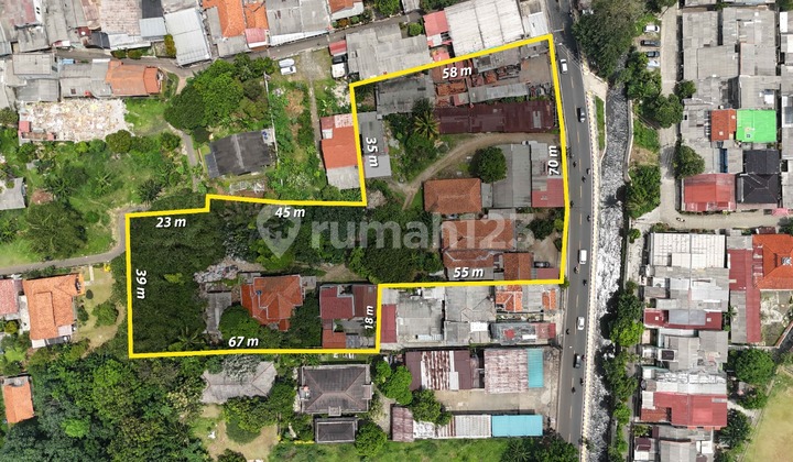 Sawangan Raya pancoran mas luas tanah 6143 area komersial