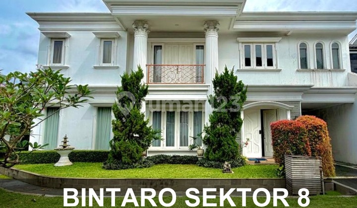 Rumah dengan Kolam Renang Pribadi di Bintaro Sektor 8 - Design Mewah dan Modern 1