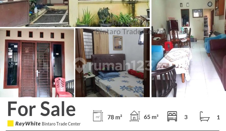 Harga Paling Murah di Tangsel! Rumah Dalam Komplek di Jombang Ciputat 2