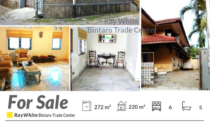 Termurah di Jaksel! Rumah Luas Lokasi Strategis di Tanah Kusir Jaksel