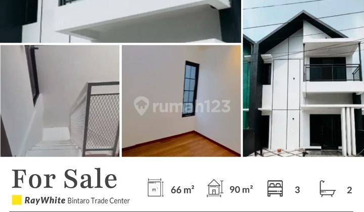 Dijual Rumah Minimalist, Cantik Dan Siap Huni di Serua Ciputat 2