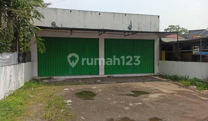 Kavling Siap Bangun Pinggir Jalan Raya dan Terdapat Bangunan Ruko @Cilauk, Ciomas, Bogor.