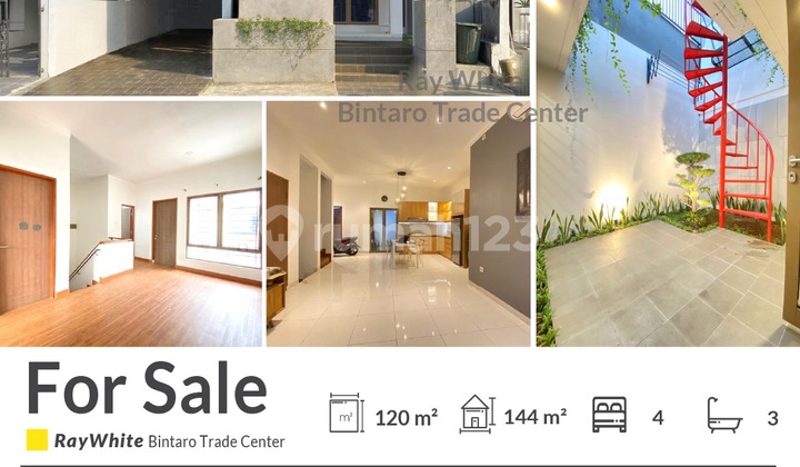 For Sale! Rumah Modern Area Premium Bintaro - Lingkungan Nyaman, Fasilitas Lengkap! 2