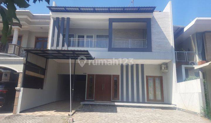Rumah Baru Bagus Semi Furnish Area Depan Citraland Utama Surabaya 1