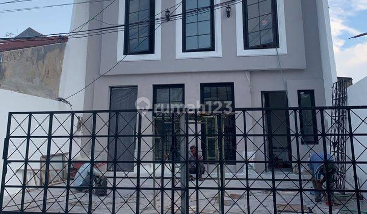 Baru Gresss Mewah Pusat Kota Rumah Modern 2 Lantai Barata Jaya Surabaya Denah Ciamik Ruangan Besar2 2man Nego 1