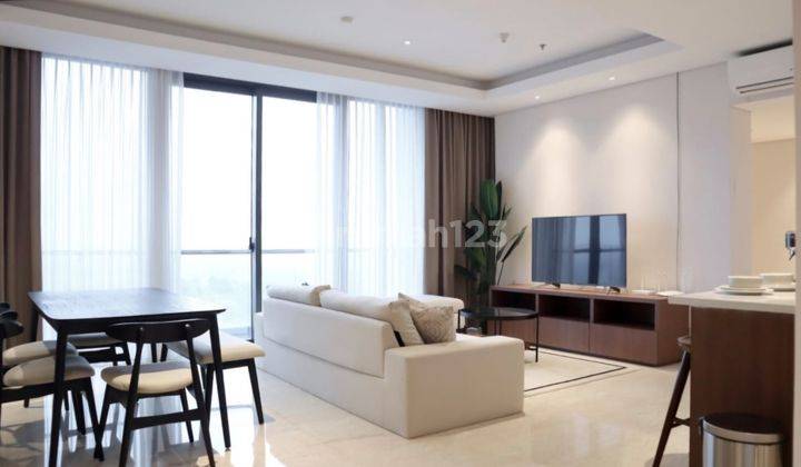 The Voila Apartment Ciputra Worlds Surabaya Barat 3br+1 Furnished Mewah Golf View 1