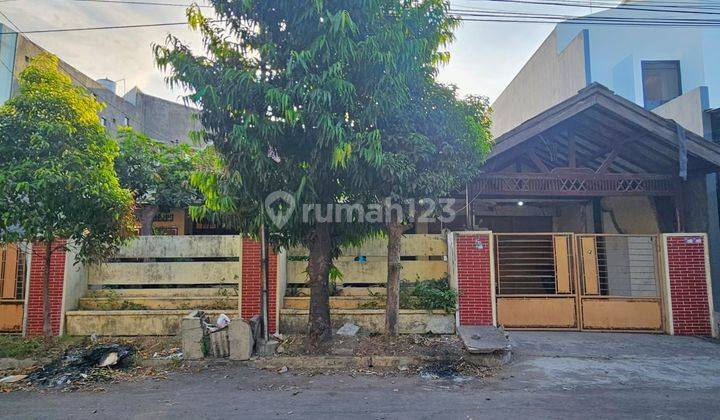 Lokasi Jalan Kembar Dkt Upn Rumah 1 Lantai Medokan Asri Surabaya 350m2 Cocok Dibangun 2 Unit Rmh Baru Kost2an 1