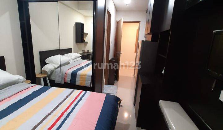 kamar tidur apartemen dekat aeon mall dan