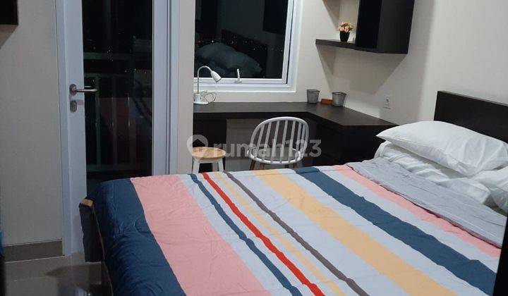 kamar tidur apartemen dekat aeon mall dan