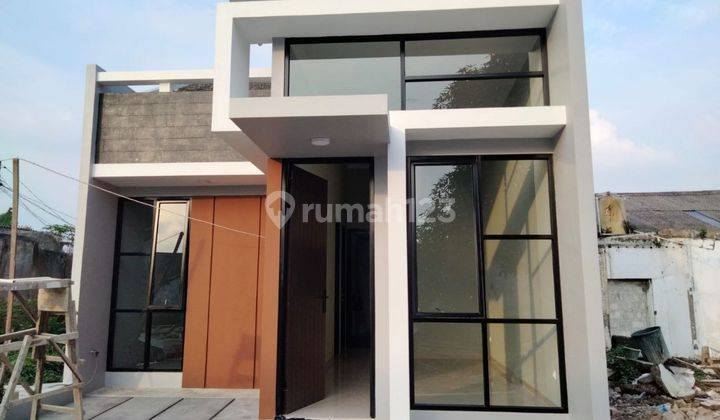 Rumah Baru Modern minimalis 1 lantai Termurah di Ciputat 1