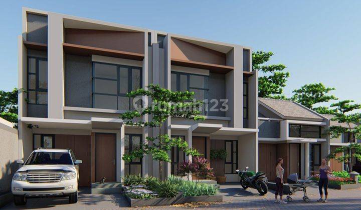 Rumah 2 Lantai Konsep Modern Minimalis di Ciputat 1