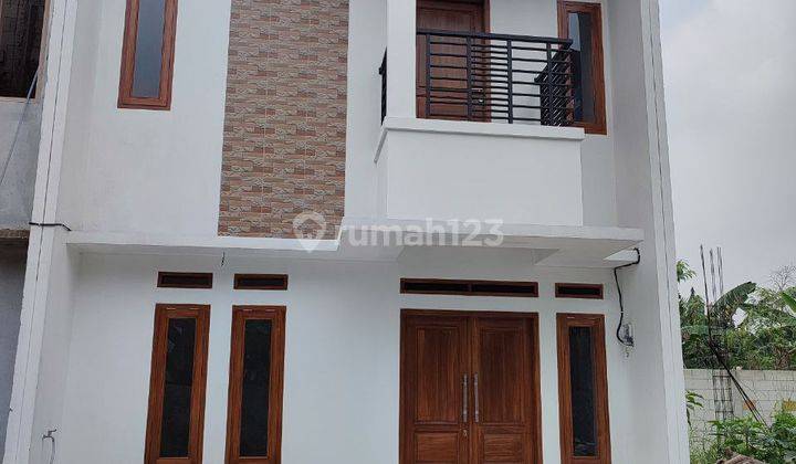 Rumah 2 Lantai Modern Minimalis Akses Dekat Stasiun Sudimara 1