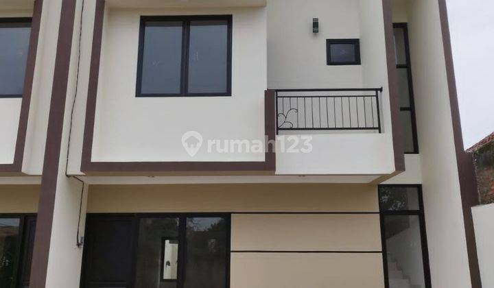 Rumah 2 Lantai model Skandinavian di Pamulang free Biaya  1