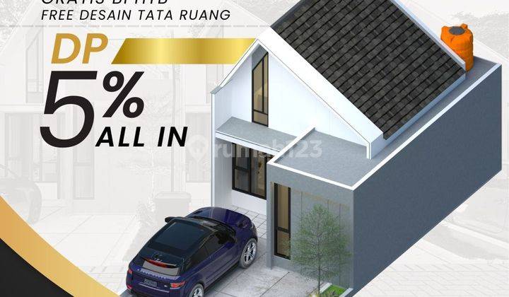 Rumah 1 lantai 600 jutaan free biaya2 All in di Pamulang 2