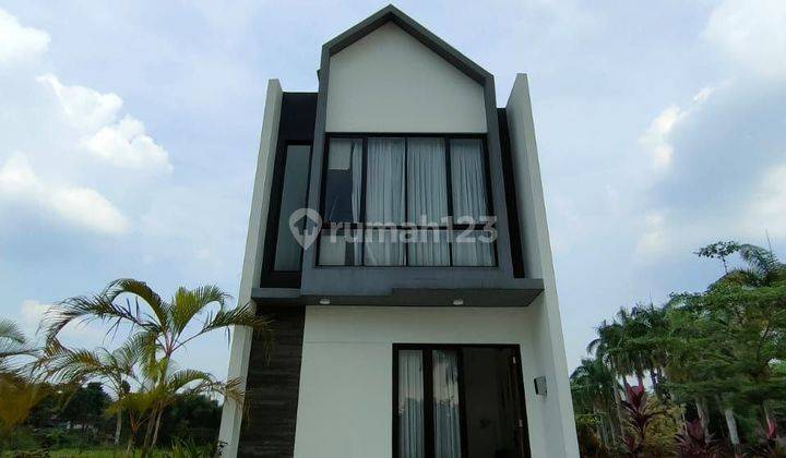 Rumah 2 lantai Modern Minimalis di Pamulang  1