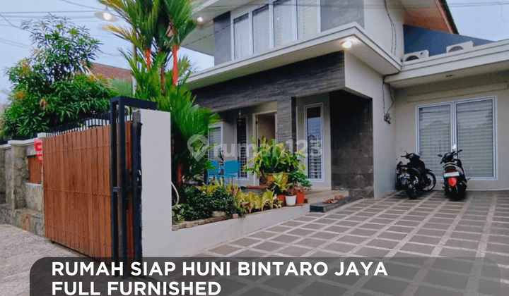 Rumah Siap Huni Full Furnished Bintaro Jaya 1