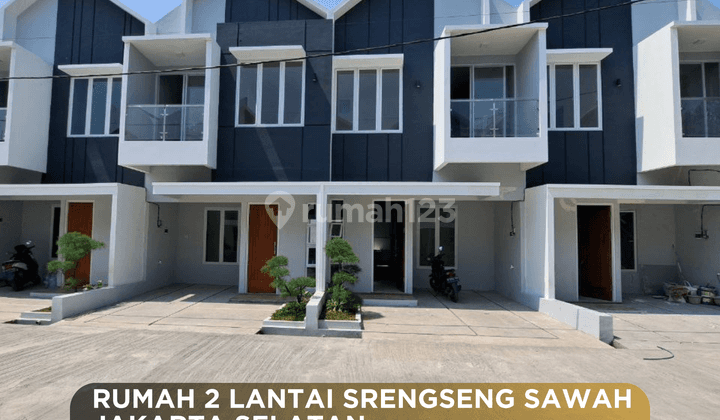 Rumah 2 Lantai Modern Minimalis Hanya 600 Jutaan di Jagakarsa 1