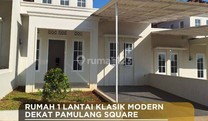 Rumah 1 Lantai Dengan Tanah Luas di Pamulang Tangsel 1