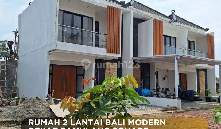 Rumah 2 lantai Model Bali Modern di Pamulang  1