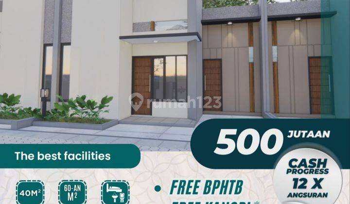 Rumah Modern Minimalis Hanya 500 Jutaan di Pamulang 1