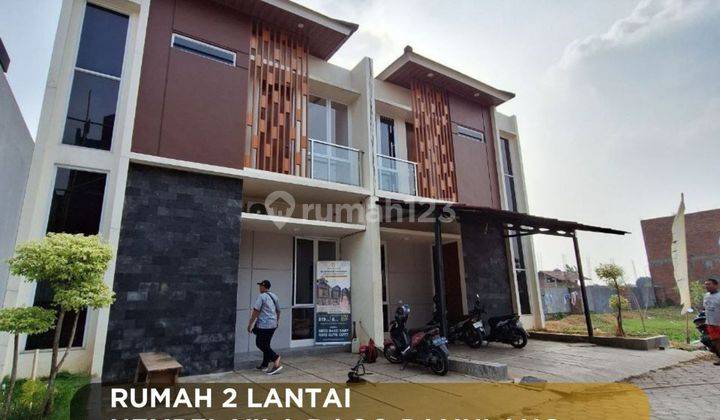 Rumah 2 Lantai Modern Minimalis With Smart Home Nempel Vila Dago 1