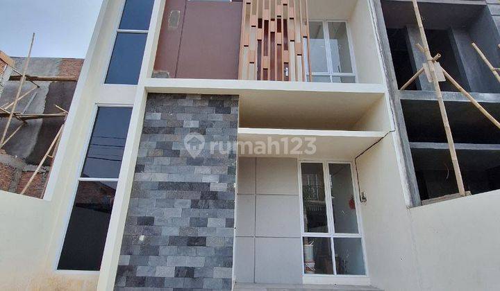 Rumah 2 Lantai Modern Minimalis With Smart Home Nempel Vila Dago 2