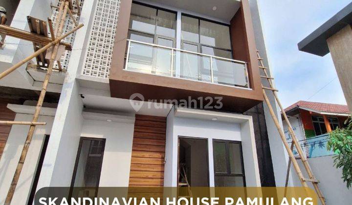 Rumah Skandinavian Smart Home Nempel Vila Dago Pamulang 1