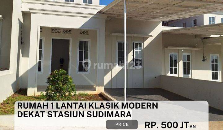 Rumah 1 lantai paling ekonomis di Ciputat  1