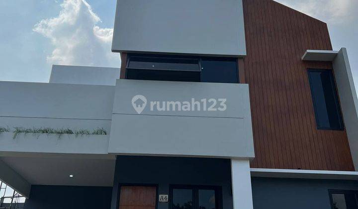  Rumah 2 Lantai Model Tropis With Smarthome di Bojongsari Depok 1