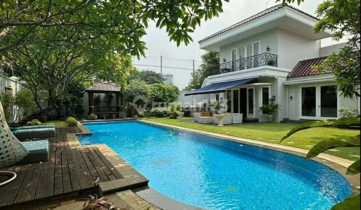 Jual Rumah Super Mewah Dalam Perumahan Elite Di Permata Hijau Jakarta Selatan 1