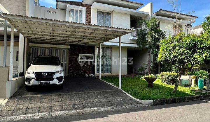 Jual Rumah Cantik 2 Lantai Siap Huni Puri Botanical Joglo Jakarta Barat 1