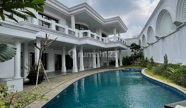 Jual Rumah Mewah American Classic 2 Lantai Siap Huni Di Pondok Indah Jakarta Selatan 1