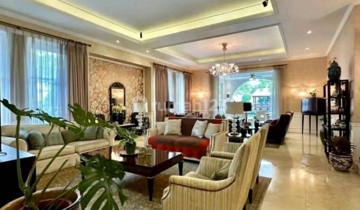 Jual Rumah Super Mewah Luxury American Classic Dalam Perumahan Elite Di Permata Hijau Jakarta Selatan 2