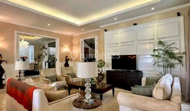 Jual Rumah Super Mewah Luxury American Classic Dalam Perumahan Elite Di Permata Hijau Jakarta Selatan 2