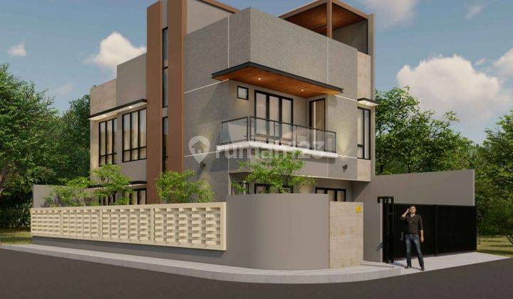 Dijual Rumah Baru Hook Taman Villa Meruya Jakarta Barat 1