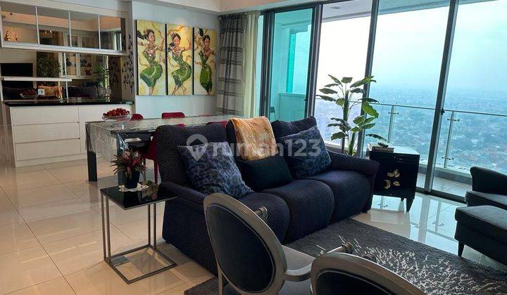 Disewakan Apartemen St Moritz Tower Ambassador Tipe 3 Bedroom 2